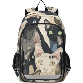 Western Cowboy Sunset School Backpack for Girls-Boys Elementary School Bookbag Daypack for Kids