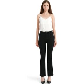 Women’s High Waist Flared Casual Womens Bootcut Bell Bottom Work Pants for Women