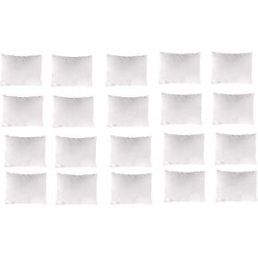 20.Piece Pack of Premium White PU Leatherette Jewelry Display Pillows. It's a perfect and economical display for Watches, Bracelets, Bangle, Cuffs, Anklet