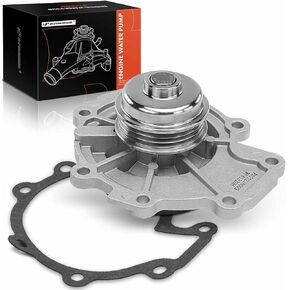 A-Premium Engine Water Pump W/Gasket Compatible with Ford Escape 2003-2006, Taurus 2003-2005 & Mazda MPV 2003-2006, Tribute 2003-2006 & Mercury Mariner 2005-2006, Sable 2003-2005 - (DOHC 3.0L)