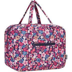 Travel Duffel Bags for Women & Girls - 25L Waterproof Gym Bag, Laptop Carry-On Luggage, Weekend Travel Organizer