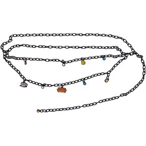 Buckle-Down Friends Belt, Chain Belt, Friends Television Series Chain Belt with Charms