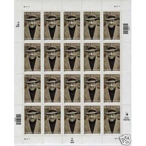 Langston Hughes pane 20 x 34 cent U.S. Postage Stamps 2