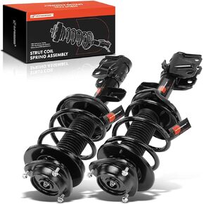 A-Premium Front Pair (2) Complete Strut and Coil Spring Assembly Compatible with Subaru Legacy 2015 2016, Driver and Passenger Side