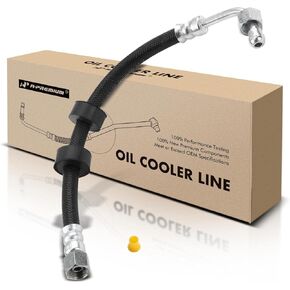 A-Premium Automatic Transmission Oil Cooler Line Hose Assembly Compatible with Mercedes-Benz E430 300CD 300D 300SD 300SDL 380SE 380SL 500SEC 500SEL