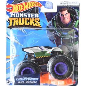 Hot Wheels Monster Trucks Buzz Lightyear, Connect and Crash 2023