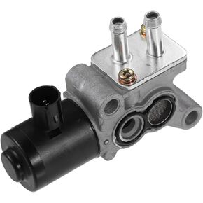 ACROPIX Electronic Idle Air Control Valve Fit for Honda Civic 1996-2000 No.36450P2JJ01 - Pack of 1 Black
