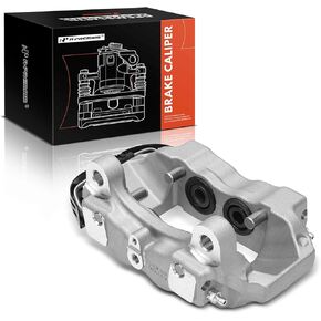 A-Premium Disc Brake Caliper Assembly Without Bracket Compatible with Audi Q7 2007-2015 & Porsche Cayenne 2003-2010 & Volkswagen Touareg, 3.0L 3.2L 3.6L 4.2L 4.5L 4.8L 5.0L - Rear Left Driver Side