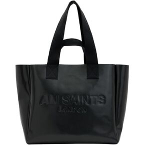AllSaints IZZY Leather Tote, Black