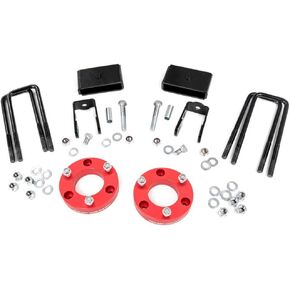 Rough Country 2" Lift Kit for 2016-2024 Nissan Titan XD | Anodized Red - 868RED