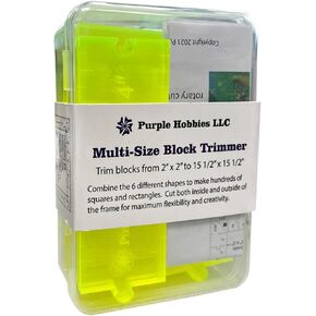 Purple Hobbies Multi Size Quilt Block Trimmer Tool