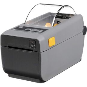 Zebra - ZD410 Direct Thermal Desktop Printer for labels, Receipts, Barcodes, Tags, and Wrist Bands - Print Width of 2 in - USB, Bluetooth, and Wifi Connectivity - ZD41022-D01W01EZ (Renewed)