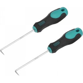 uxcell 90 Degree Pick Hook 7.09" Puller Remover Removal Tool for Oil Seal/O-rings, Gasket, Hose 2Pcs