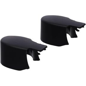 BYOBYO 2Pcs Plastic Car Auto Rear Windshield Wiper Arm Nut Cover Cap 5K6955435 5K6955427A for VW Golf 2010-2021 for VW Tiguan 2018-2022