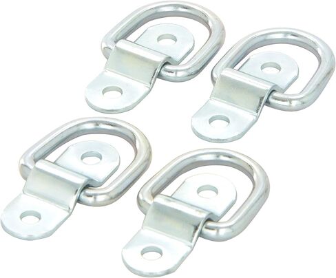 PROGRIP 822640 Truck and Trailer Cargo Surface Mount Tie Down with D Ring: Light Duty Strength (Pack of 4) in Kuwait