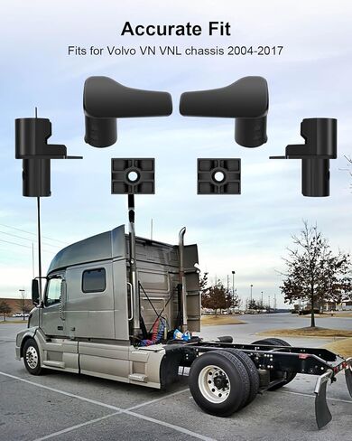 طقم مقبض هدية لخزان الوقود مكون من 30 قطعة متوافق مع فولفو VN VNL 2004-2017، ملحقات مقبض هدية خزان الوقود الكاملة استبدال 85125440 20745997 20727161 in Kuwait