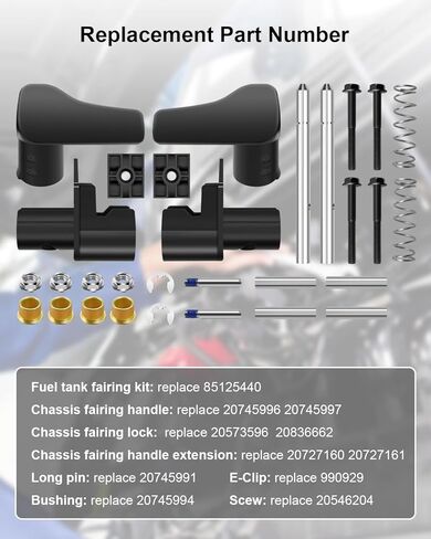طقم مقبض هدية لخزان الوقود مكون من 30 قطعة متوافق مع فولفو VN VNL 2004-2017، ملحقات مقبض هدية خزان الوقود الكاملة استبدال 85125440 20745997 20727161 in Kuwait