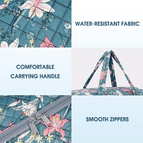 Travel Duffel Bags for Women & Girls - 25L Waterproof Gym Bag, Laptop Carry-On Luggage, Weekend Travel Organizer in Saudi Arabia