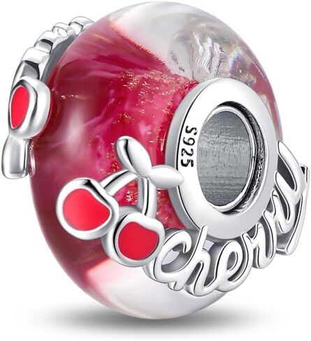 Pandach Murano Glass 925 Sterling Silver Charms for Bracelets Colour Changing Beads for Women Jewelry Gifts in Kuwait
