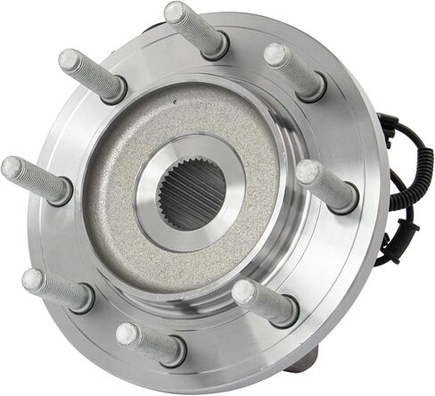TRQ Front Wheel Hub Bearings Assembly Set Compatible with 2014-2018 Ram 2500 2013-2018 3500 in Saudi Arabia