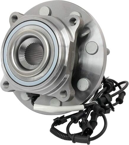 TRQ Front Wheel Hub Bearings Assembly Set Compatible with 2014-2018 Ram 2500 2013-2018 3500 in Saudi Arabia