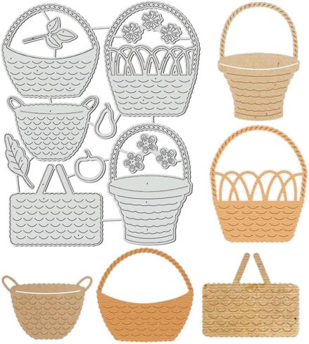 BENECREAT Tropical Leaves Cutting Dies, Palm Leaf Die Cuts 3D Embossing Stencils Template for Card Making DIY Scrapbooking Photo Album, 0.8mm Thick in Kuwait