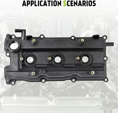 13264-8J113 طقم غطاء صمام المحرك مناسب لنيسان، 2002-2006 ألتيما، 2002-2008 ماكسيما، 2003-2007 مورانو، 2004-2009 كويست، 2002-2004 محرك إنفينيتي I35 V6 3.5L # 13264ZA30A، 264-985، 132 647Y010 in Kuwait