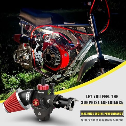 NIBBI Carburetor Pefect for Predator 212,with Intake Manifold 48mm Air Filters,for Coleman,Predator 196cc 212cc 224cc Engine Performance Parts(Black) in Kuwait