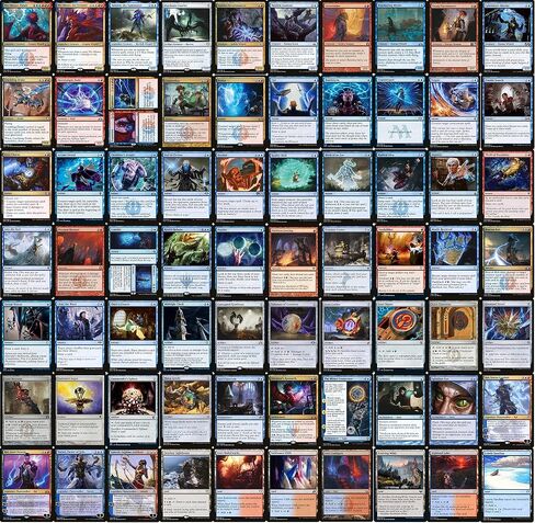 Niv-Mizzet Commander Deck - Izzet Spells - Blue Red Storm - EDH - 100 بطاقة - سحر مخصص The Gathering Deck - قوي جدًا! in Saudi Arabia