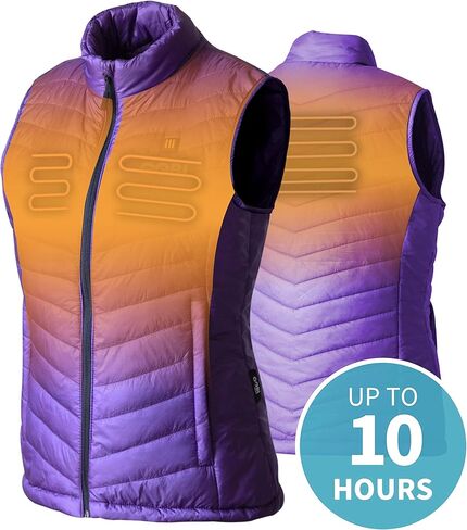 Dune Women's Heated Vest - 10 hrs of Heat | With Battery & Charger | Machine Washable in Kuwait