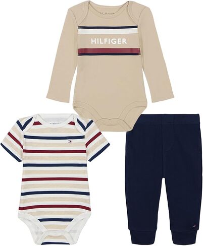 Tommy Hilfiger boys 2pc Creeper and Pant Set in Saudi Arabia
