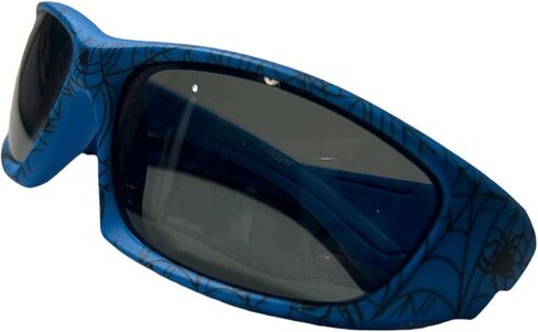 GIFTPLAY! Kids Boys Superhero Baseball Cap Hat & Flash Light Luminous Digital Quartz Watch Time & Polarized Sport Sunglasses Theme: Spiderman Acccesories Gift Set 3 Pcs Red and Blue, Red and Blue, 6 in Kuwait