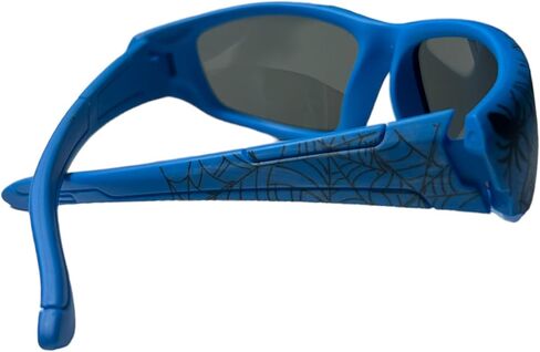 GIFTPLAY! Kids Boys Superhero Baseball Cap Hat & Flash Light Luminous Digital Quartz Watch Time & Polarized Sport Sunglasses Theme: Spiderman Acccesories Gift Set 3 Pcs Red and Blue, Red and Blue, 6 in Kuwait