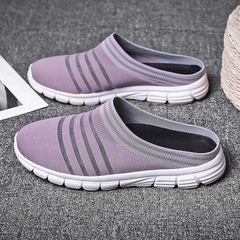 HYDLONGR Men's Women's Lightweight Breathable Knitted Mesh Upper Garden Sandals Quick-Drying Slippers Mules Clogs Shoes Indoor Outdoor in Saudi Arabia