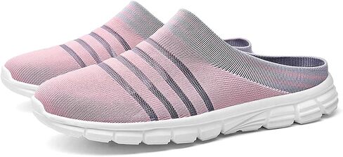 HYDLONGR Men's Women's Lightweight Breathable Knitted Mesh Upper Garden Sandals Quick-Drying Slippers Mules Clogs Shoes Indoor Outdoor in Saudi Arabia
