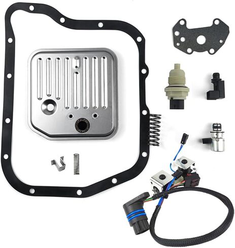 A518 46RE 47RE 48RE Transmission Filter Kit with Solenoid Service & Upgrade Kit Compatible with Chrysler Dodge Jeep 2000-up in Saudi Arabia