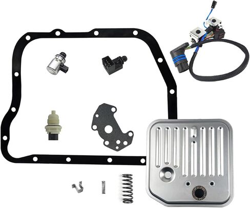 A518 46RE 47RE 48RE Transmission Filter Kit with Solenoid Service & Upgrade Kit Compatible with Chrysler Dodge Jeep 2000-up in Saudi Arabia