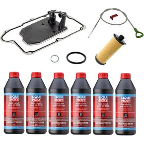 Auto Transmission DCT Service Kit 6L Fluid + Filters for Mercedes CLA250 GLA250