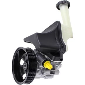 MOTOKU Power Steering Pump with Pulley and Reservoir Assembly for Chrysler 300 SRT8 2014, Jeep Grand Cherokee SRT SRT8 2013-2015, Dodge Charger 6.2 6.4 2012-2019, Challenger 6.2 6.4 2014-2018