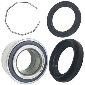 Front & Rear Wheel Bearing Fit for 1998-2004 Arctic Cat 250 300 400 500 Replace OE# 0402-089 0402-069, 30 * 55 * 30mm ATV Hub Wheel Bearing Seal Kit-4 Sets