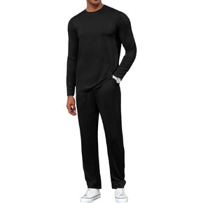Uni Clau Casual Mens 2 Piece Tracksuits Set Athletic Sweatsuit Jogging Suits Sets Long Sleeve Outfits