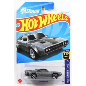 Hot Wheels 2024 #078 Ice Charger, Gray, Silver