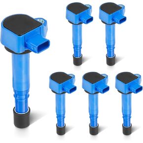 Set of 4 Ignition Coil Pack 3.5L Compatible with 2001-2005 Honda Civic 1.7L Acura MDX 3.5L, 2003-2005 Pilot, 2006-2008 Ridgeline Replace UF400 5c1451