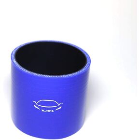LTI Universal (70mm) 2.75" ID Straight Silicone Hose Coupler 4-Ply Reinforced High Performance (2.75" BLUE)