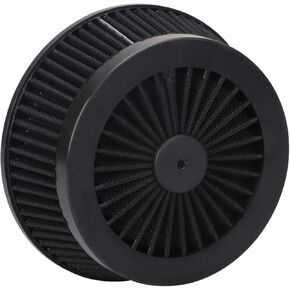 Black Motorcycle Air Filter Replacement Intake Air Cleaner Element for Harley Sportster Road King Softail Dyna FXR FXDLS