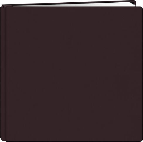 ألبوم Pioneer مقاس 12 بوصة × 12 بوصة Family Treasures Deluxe Fabric Postbound، أزرق داكن in Kuwait