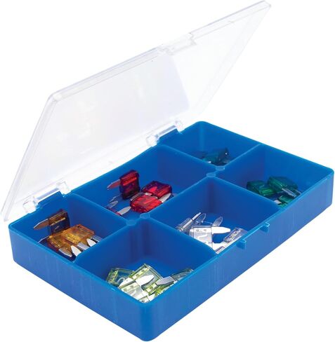 Performance Tool 1489 Variety of Fuses for Many Amperages - Storage Case Included - Essential Automotive and Electrical Tool Kit in Saudi Arabia