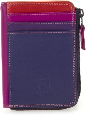 محفظة جلدية صغيرة بسحاب من mywalit | 3 فتحات للبطاقات | نافذة لبطاقة الهوية وجيب للعملات المعدنية | جامايكا | ملحق أنيق ومدمج للرجال والنساء | مثالي للاستخدام اليومي in Kuwait