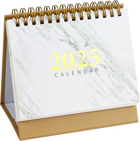 Mini Desk Calendar 2024-2025,Standing Desk Calendar from Jul.2024 to Dec.2025 18 Months Small Desk Calendar 2024-2025,Flip Calendar for Desk (Pink Rose) in Saudi Arabia
