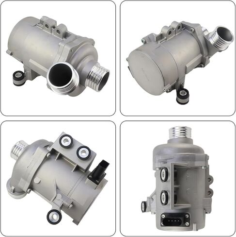 MUNIK Electronic water pump 8-piece set for BMW 1,3,6,7,X1,X3,X5,X4 series 130i,325i,330i,630i,730Li,xDrive25i 28i 25si 30si,3.0si,2.5si Replacement# 11517586925,12521438159,11537549476,07119905400 in Kuwait